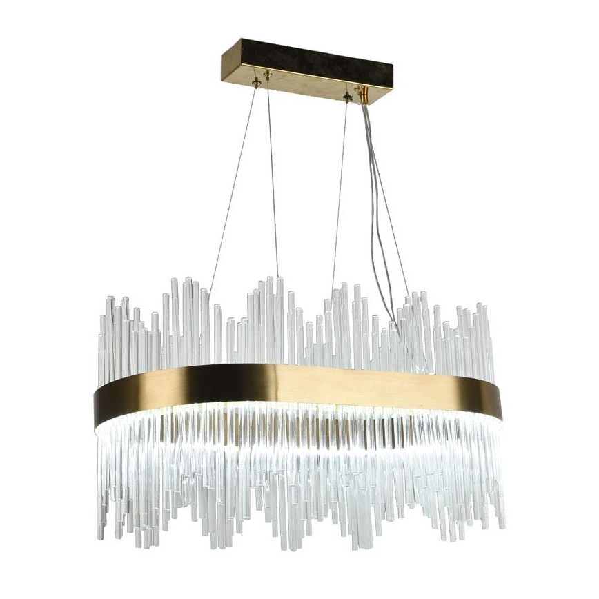Lampadario di cristallo a LED dimmerabile su una stringa LED/70W/230V + telecomando