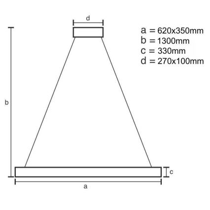 Lampadario di cristallo a LED dimmerabile su una stringa LED/70W/230V + telecomando