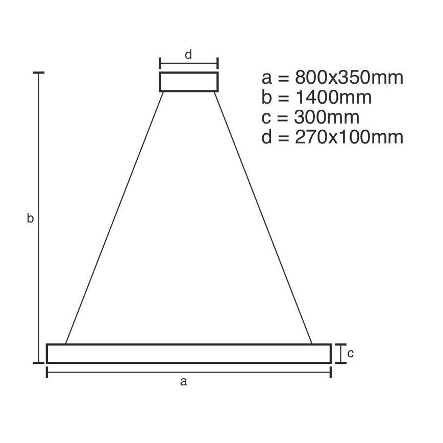 Lampadario di cristallo a LED dimmerabile su una stringa LED/90W/230V + telecomando