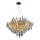 Lampadario di cristallo a sospensione 11xG9/40W/230V oro