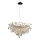 Lampadario di cristallo a sospensione 13xG9/40W/230V cromo lucido