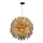 Lampadario di cristallo a sospensione 24xG9/40W/230V oro