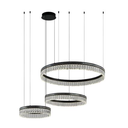 Lampadario di cristallo LED dimmerabile su cavo THALIA LED/120W/230V 3000-6000K + telecomando