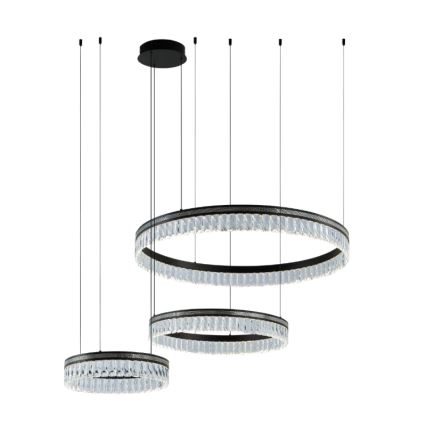 Lampadario di cristallo LED dimmerabile su cavo THALIA LED/120W/230V 3000-6000K + telecomando