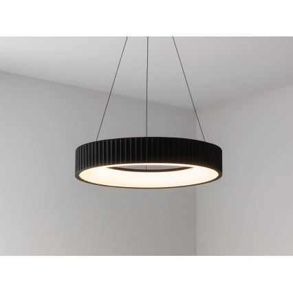 Lampadario LED dimmerabile a sospensione su cavo LED/75W/230V 3000-6500K Ø 49 cm + telecomando