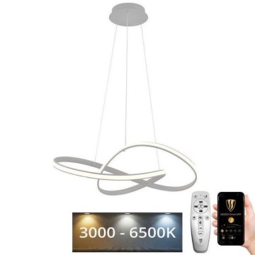 Lampadario dimmerabile a LED su cavo LED/70W/230V 3000-6500K Ø 55 cm con telecomando
