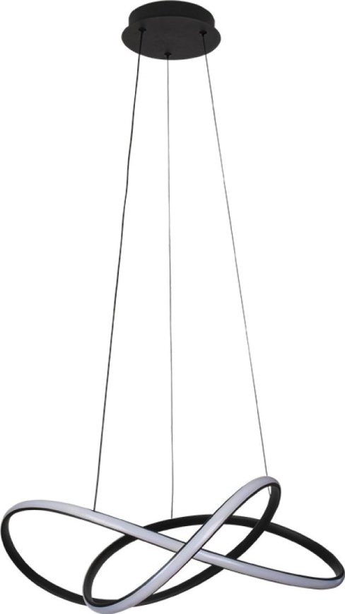 Lampadario dimmerabile a sospensione con cavo LED/85W/230V 3000-6500K diam. 60 cm + telecomando