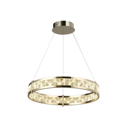 Lampadario in cristallo LED dimmerabile sospeso su cavo ENRIQUE LED/55W//230V 3000-6000K Ø 80 cm + telecomando