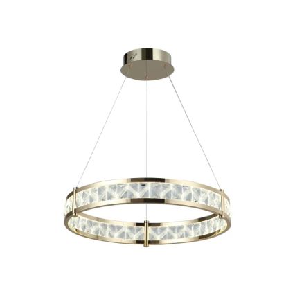 Lampadario in cristallo LED dimmerabile sospeso su cavo ENRIQUE LED/55W//230V 3000-6000K Ø 80 cm + telecomando