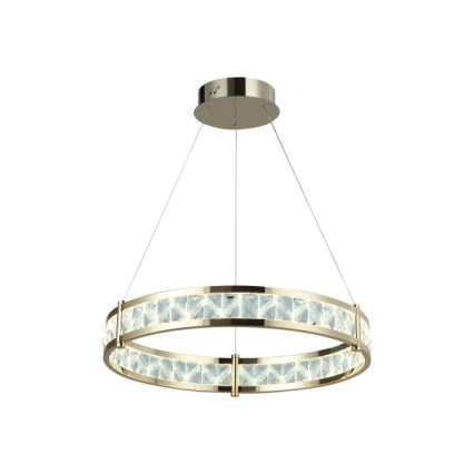 Lampadario in cristallo LED dimmerabile sospeso su cavo ENRIQUE LED/55W//230V 3000-6000K Ø 80 cm + telecomando