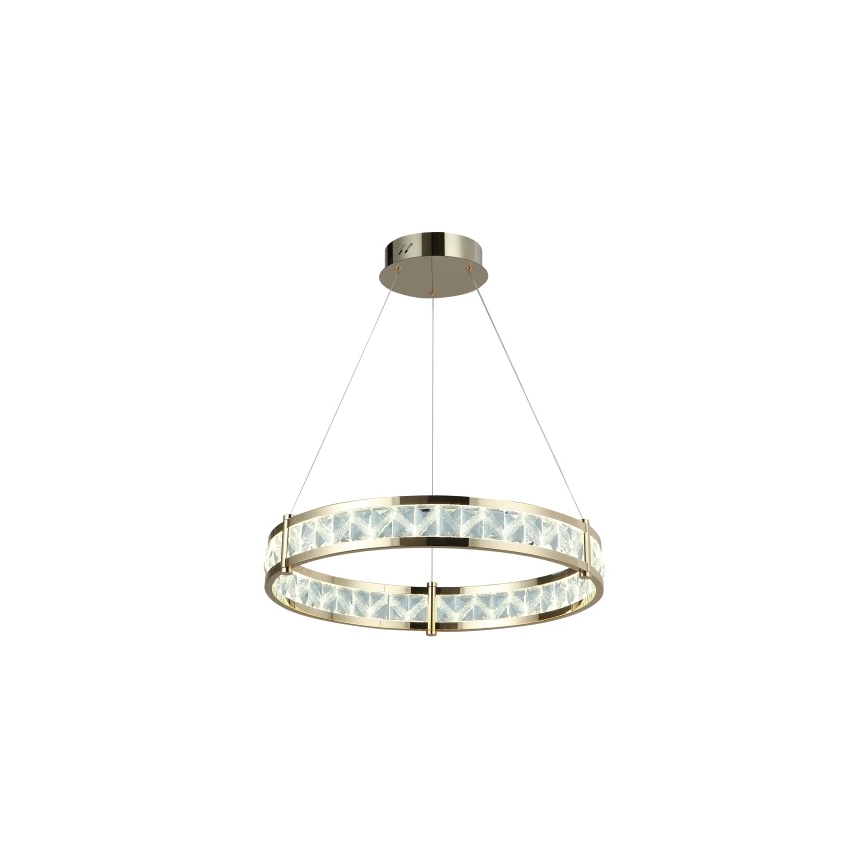 Lampadario in cristallo LED dimmerabile sospeso su cavo ENRIQUE LED/55W//230V 3000-6000K Ø 80 cm + telecomando