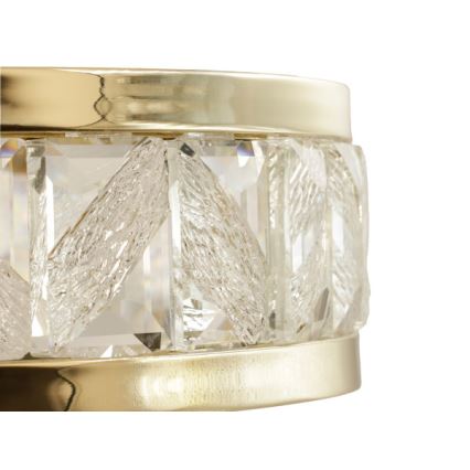 Lampadario in cristallo LED dimmerabile sospeso su cavo ENRIQUE LED/55W//230V 3000-6000K Ø 80 cm + telecomando