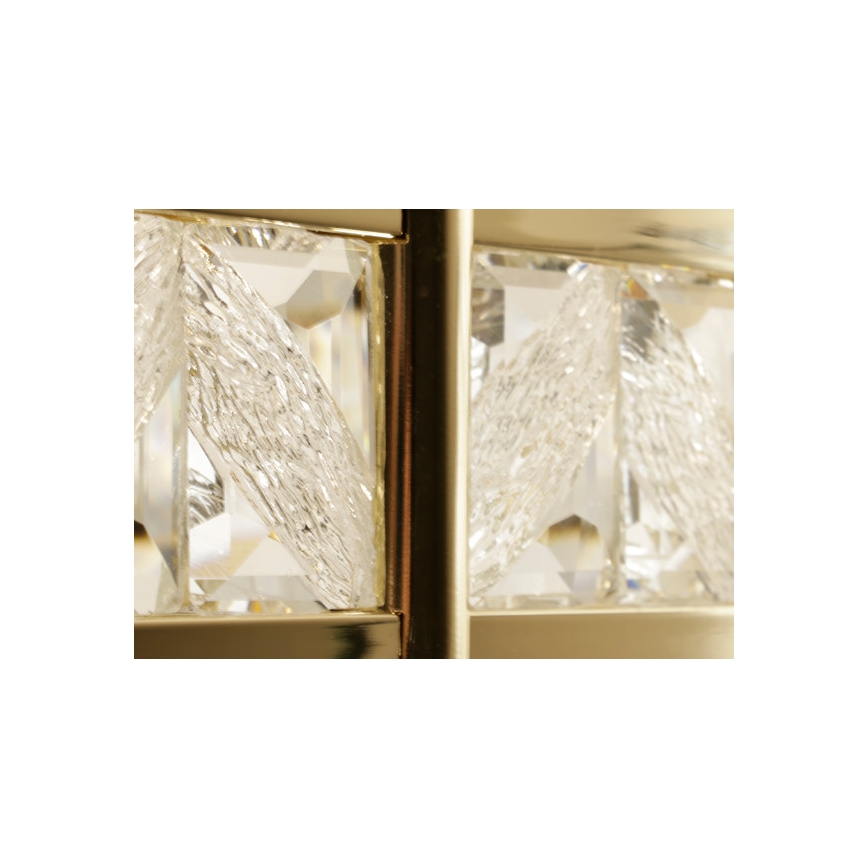 Lampadario in cristallo LED dimmerabile sospeso su cavo ENRIQUE LED/55W//230V 3000-6000K Ø 80 cm + telecomando
