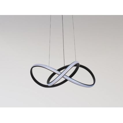 Lampadario dimmerabile a LED a sospensione con cavo, 65W, 230V, 3000-6500K, Ø 49 cm + telecomando