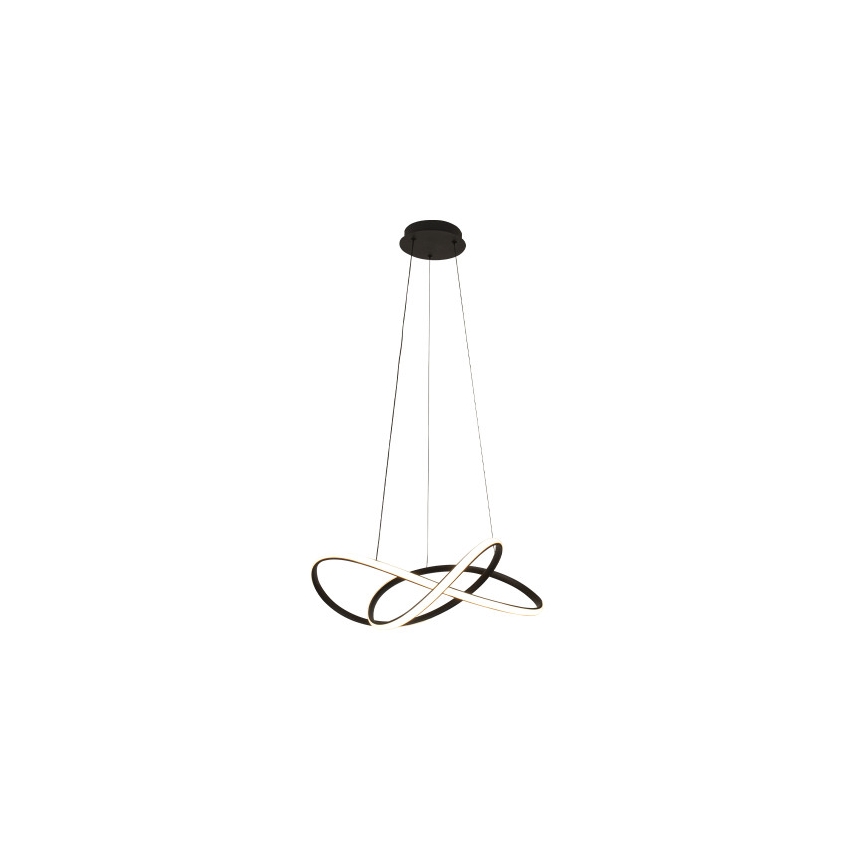 Lampadario dimmerabile a sospensione con cavo LED/85W/230V 3000-6500K diam. 60 cm + telecomando