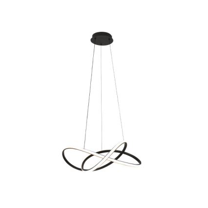 Lampadario dimmerabile a sospensione con cavo LED/85W/230V 3000-6500K diam. 60 cm + telecomando