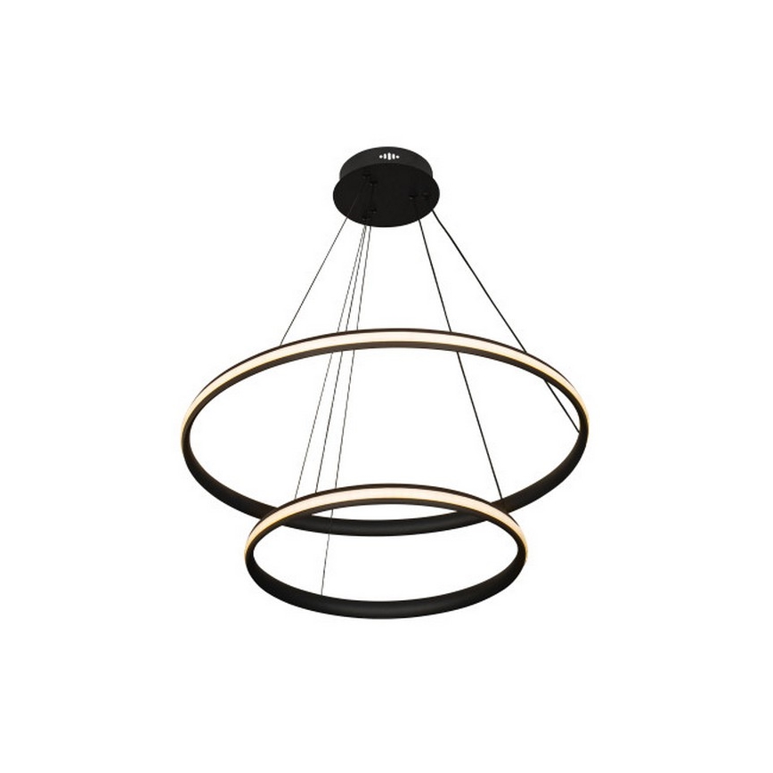 Lampadario LED dimmerabile a sospensione con cavo LED/90W/230V 3000-6500K Ø 60 cm + telecomando