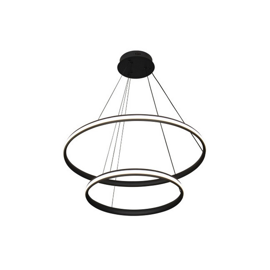 Lampadario LED dimmerabile a sospensione con cavo LED/90W/230V 3000-6500K Ø 60 cm + telecomando