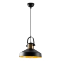 Lampadario DODO 1xE27/40W/230V nero/bronzo