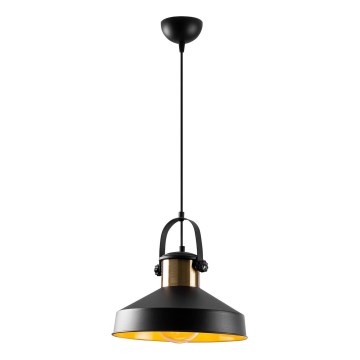 Lampadario DODO 1xE27/40W/230V nero/bronzo