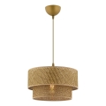 Lampadario ECHO 1xE27/60W/230V marrone