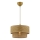 Lampadario ECHO 1xE27/60W/230V marrone