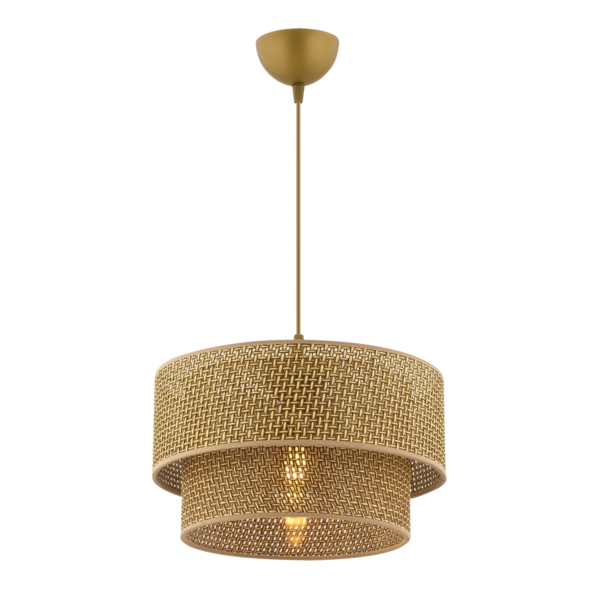 Lampadario ECHO 1xE27/60W/230V marrone