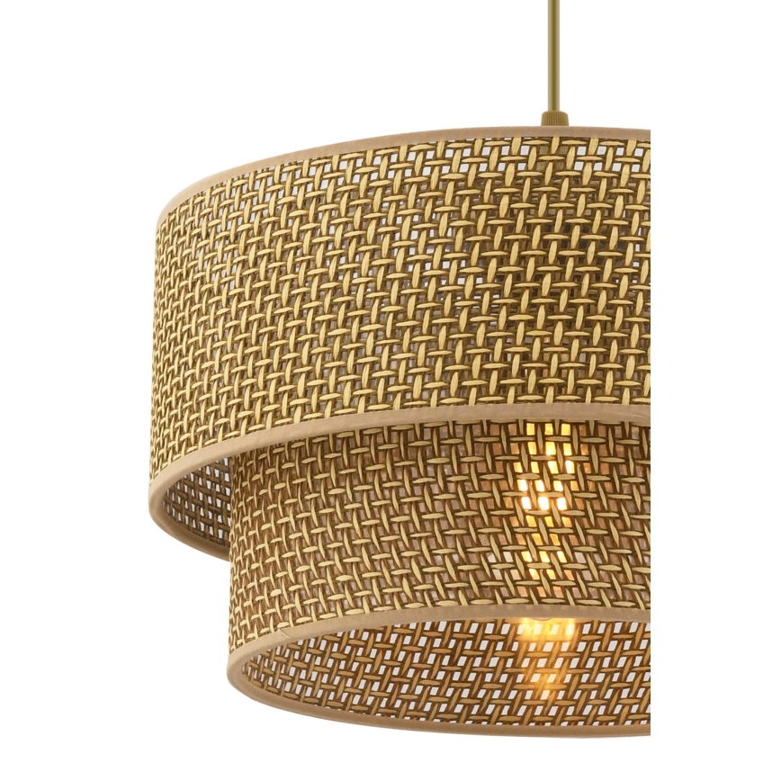 Lampadario ECHO 1xE27/60W/230V marrone