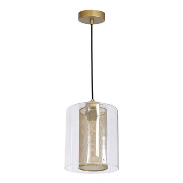 Lampadario ELDA 1xE27/60W/230V oro