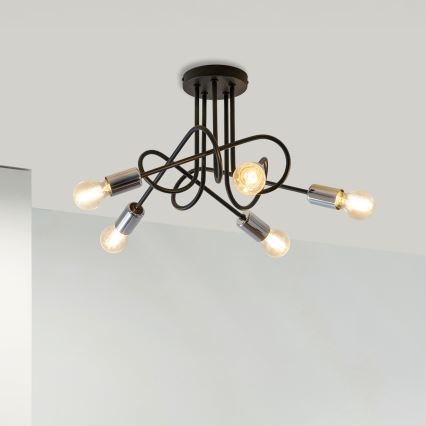 Lampadario fisso OXFORD 5xE27/15W/230V