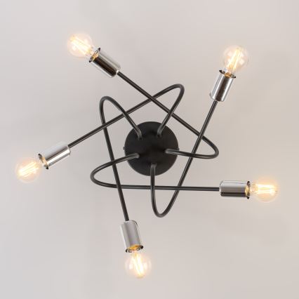 Lampadario fisso OXFORD 5xE27/15W/230V