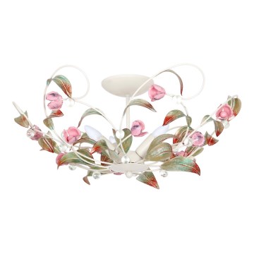 Lampadario fisso ROSE 3xE14/60W/230V