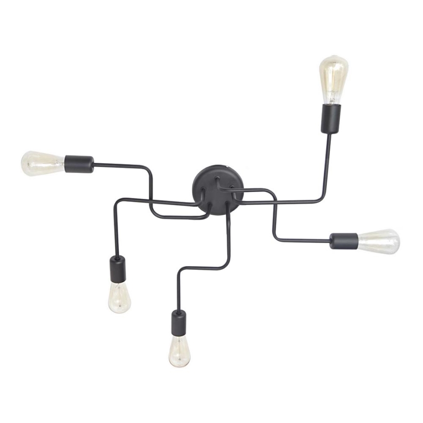 Lampadario fisso TUBE 5xE27/15W/230V