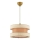 Lampadario HALO 1xE27/60W/230V beige/crema
