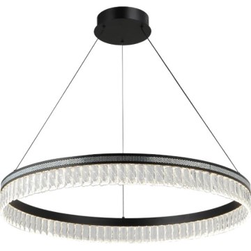 Lampadario in cristallo dimmerabile a sospensione su cavo THALIA LED/55W/230V 3000-6000K Ø 80 cm + telecomando