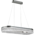 Lampadario in cristallo LED dimmerabile a cavo THALIA LED/50W/230V 3000-6000K + telecomando