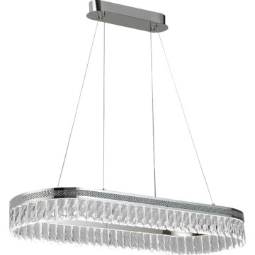 Lampadario in cristallo LED dimmerabile a cavo THALIA LED/50W/230V 3000-6000K + telecomando