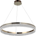 Lampadario in cristallo LED dimmerabile a sospensione con cavo THALIA LED/55W/230V 3000-6000K Ø 80 cm + telecomando
