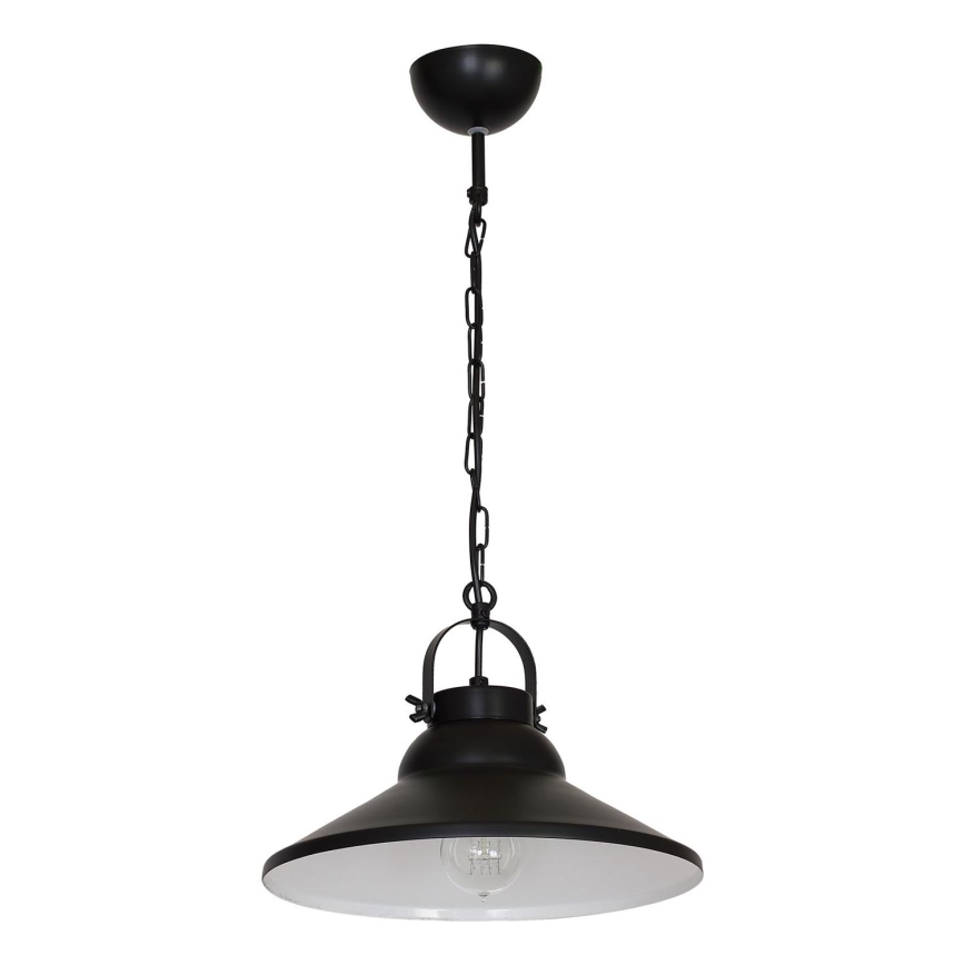 Lampadario IRON 1 1xE27/60W nero