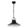 Lampadario IRON 1 1xE27/60W nero