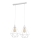 Lampadario KARO 2xE27/15W/230V bianco