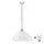 Lampadario LED a cavo 1xE27/60W/230V bianco/rosso