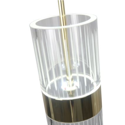 Lampadario LED a cavo AMBIENTE LED/6W/230V 3000/4000/6000K dorato