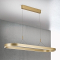 Lampadario LED a cavo CARRARA LED/80W/230V 2700/3000/4000K oro