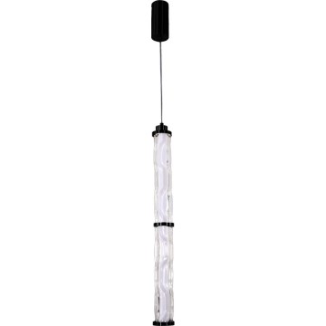 Lampadario LED a cavo CORTE LED/18W/230V nero