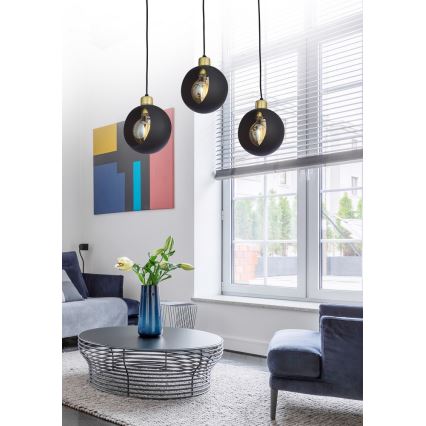 Lampadario LED a cavo CUBUS 3xE27/60W/230V