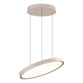 Lampadario LED a cavo DENVER LED/76W/230V beige