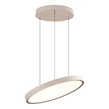 Lampadario LED a cavo DENVER LED/76W/230V beige