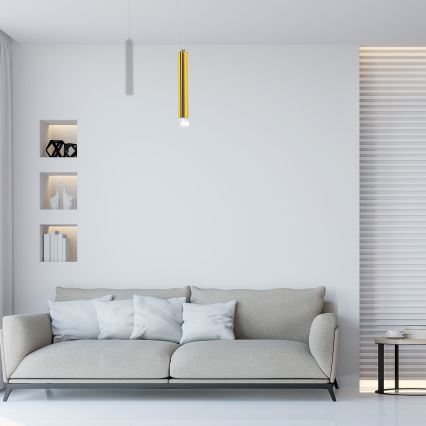 Lampadario LED a cavo GOLDIE LED/5W/230V dorato