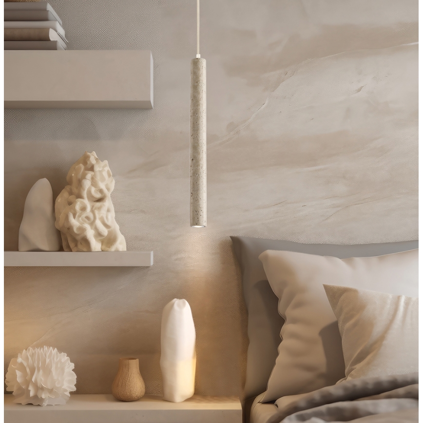 Lampadario LED a cavo LEONARD LED/7W/230V beige